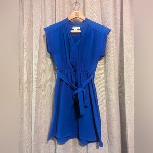 Royal blue Monteau dress